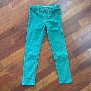 Green Corduroy Pants